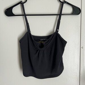 American eagle. Dark blue crop top
